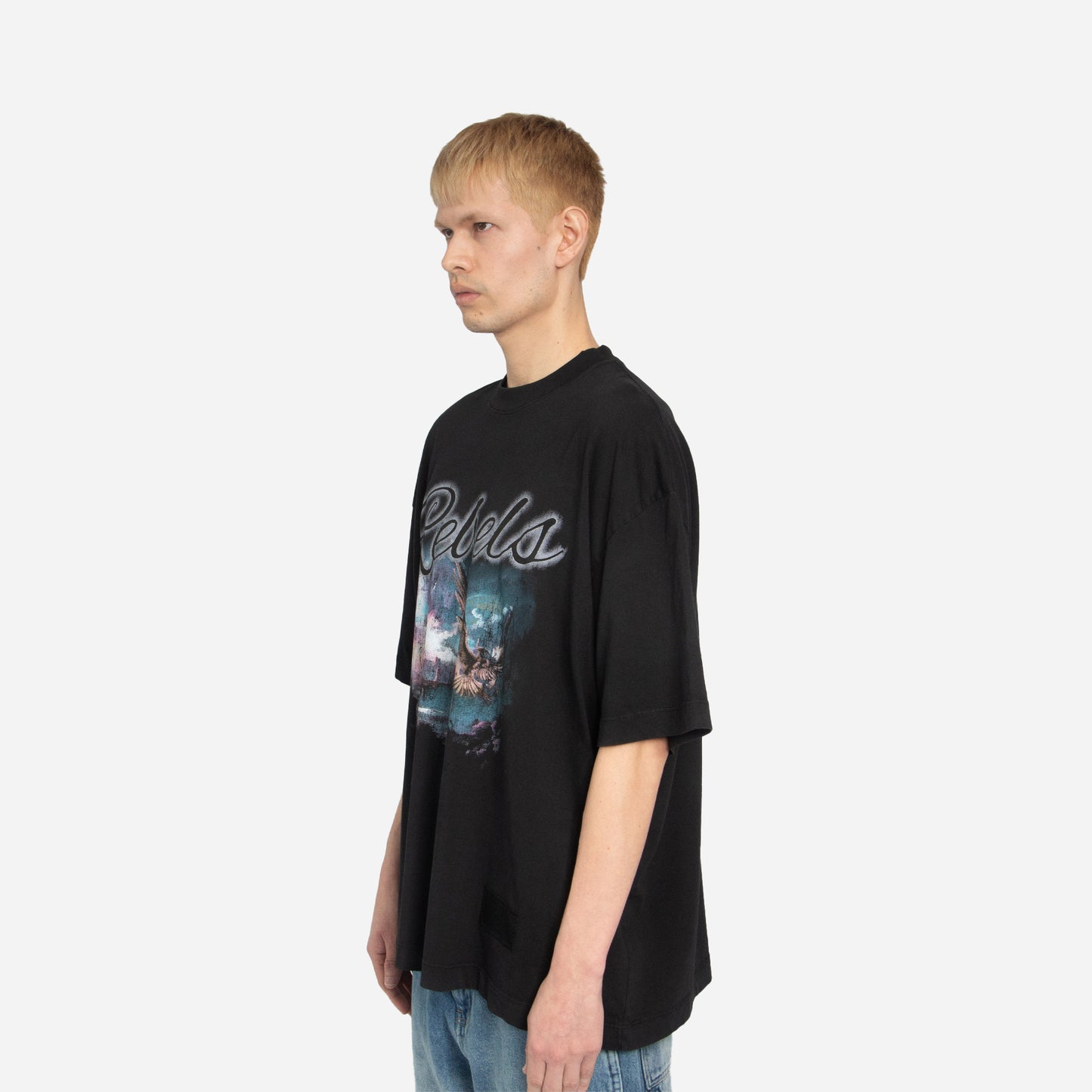 phoenix t-shirt - washed black