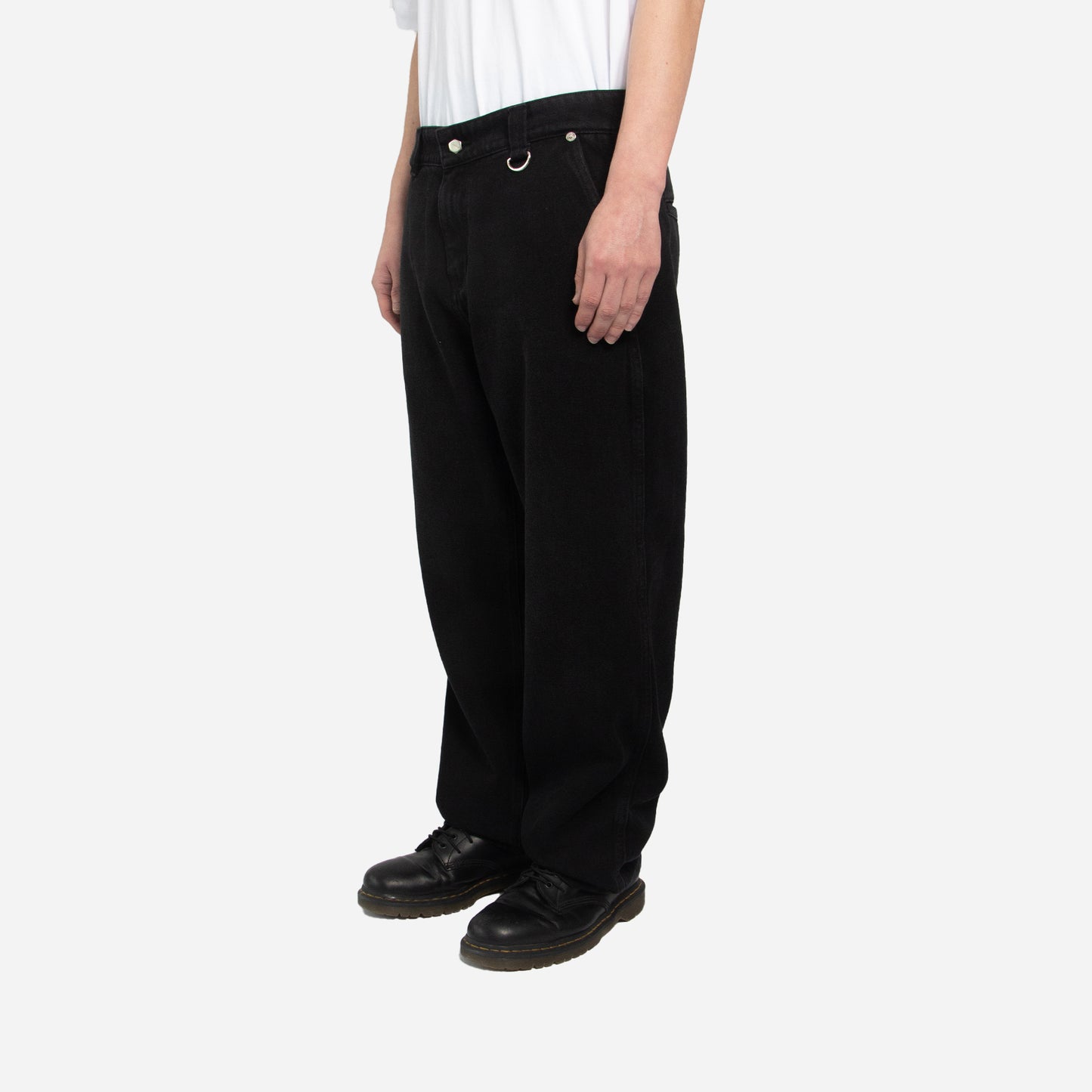 001 Denim - Black