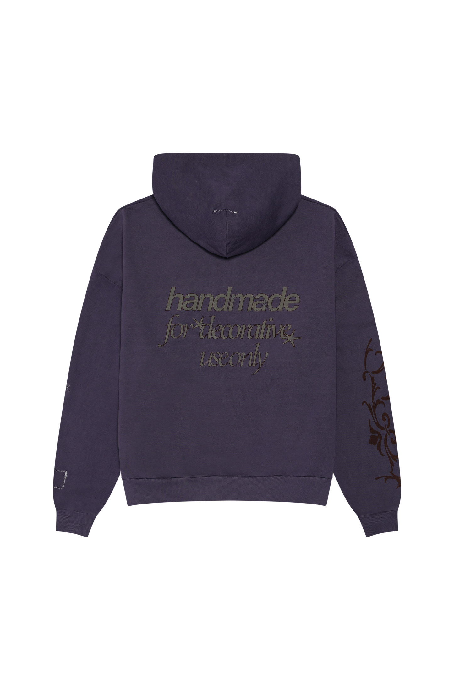 Ornament hoodie - Washed Purple
