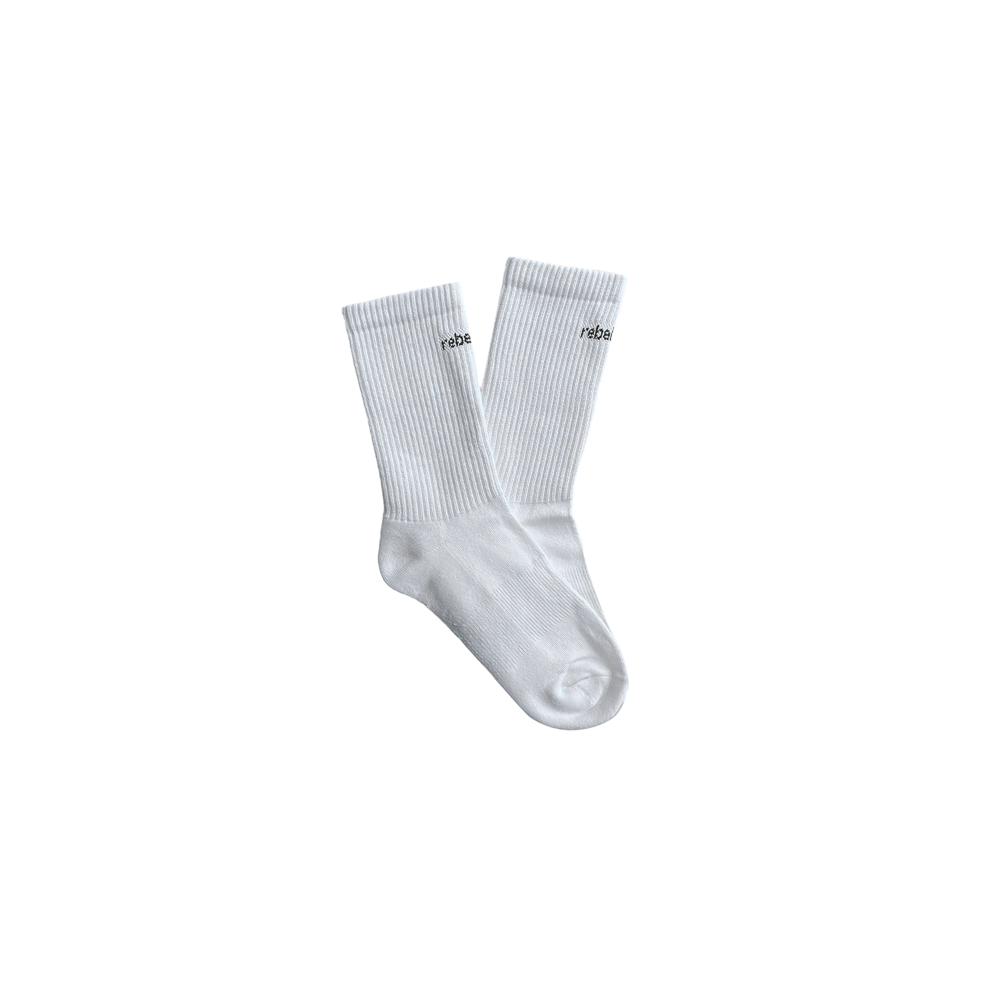 Logo socks - white