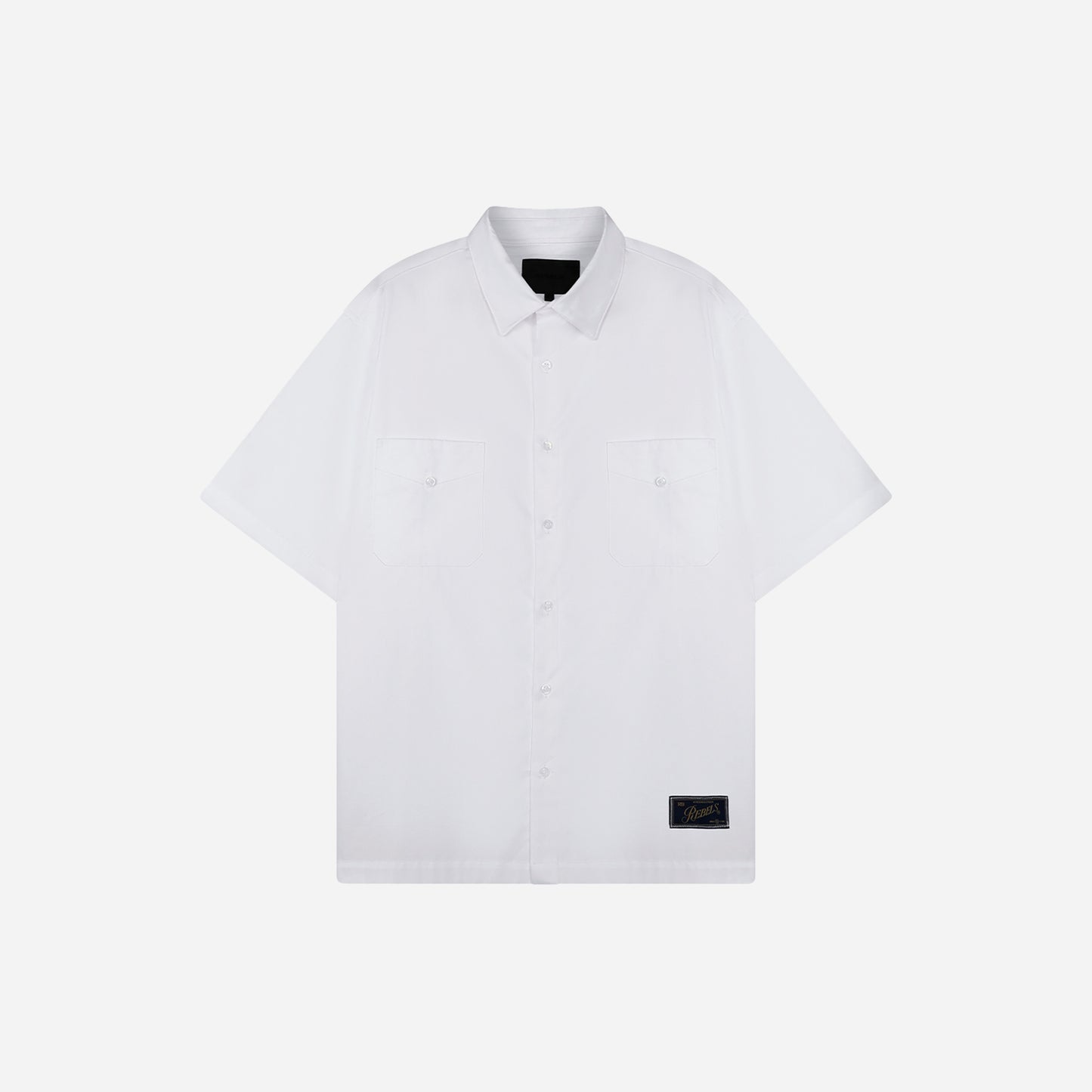 striped shirt - white