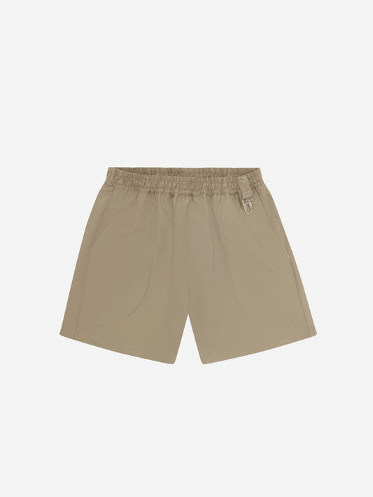 R shorts - taupe