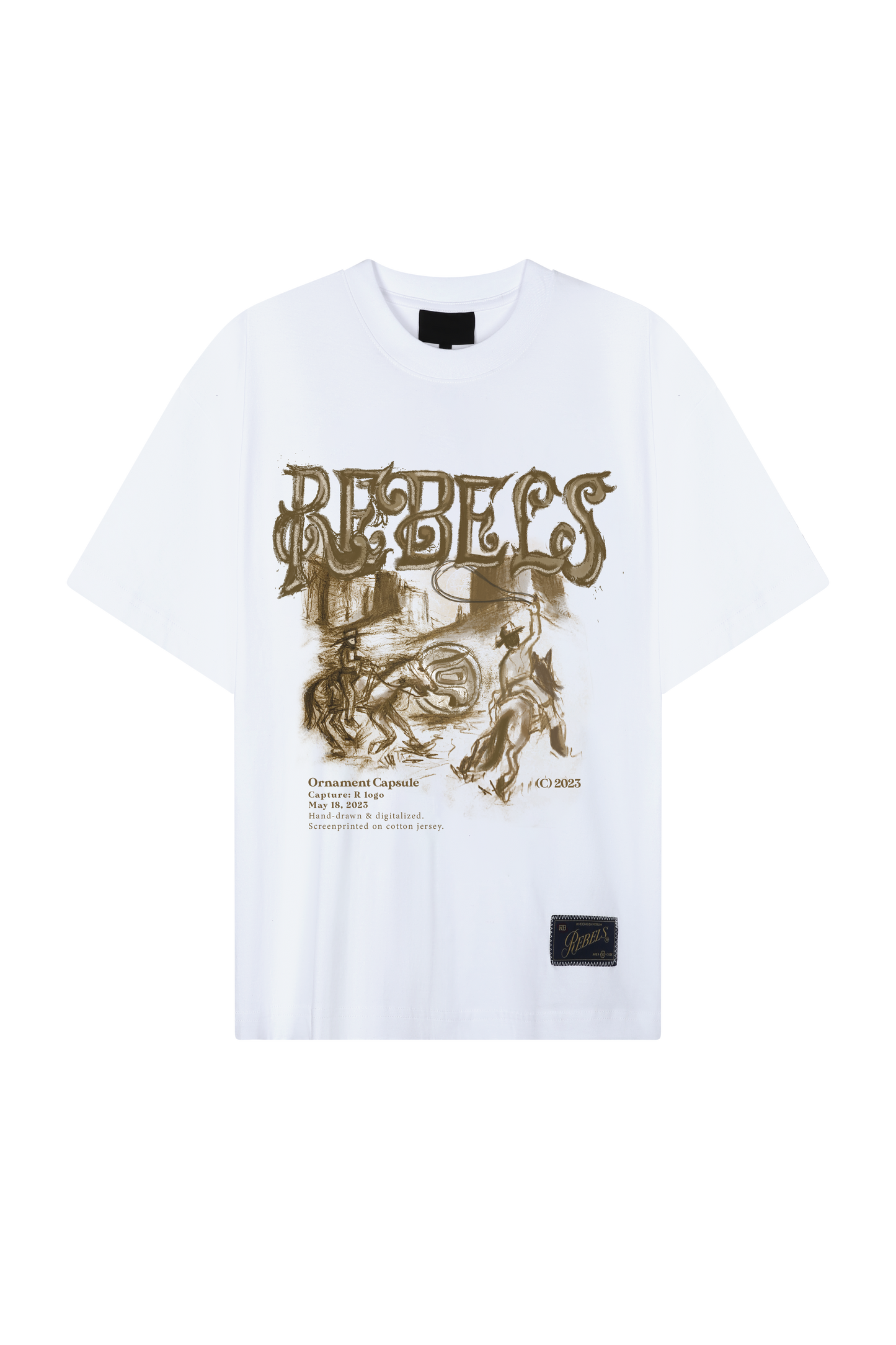 R Capture t-shirt- White