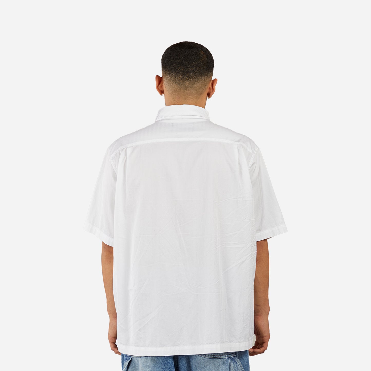 striped shirt - white