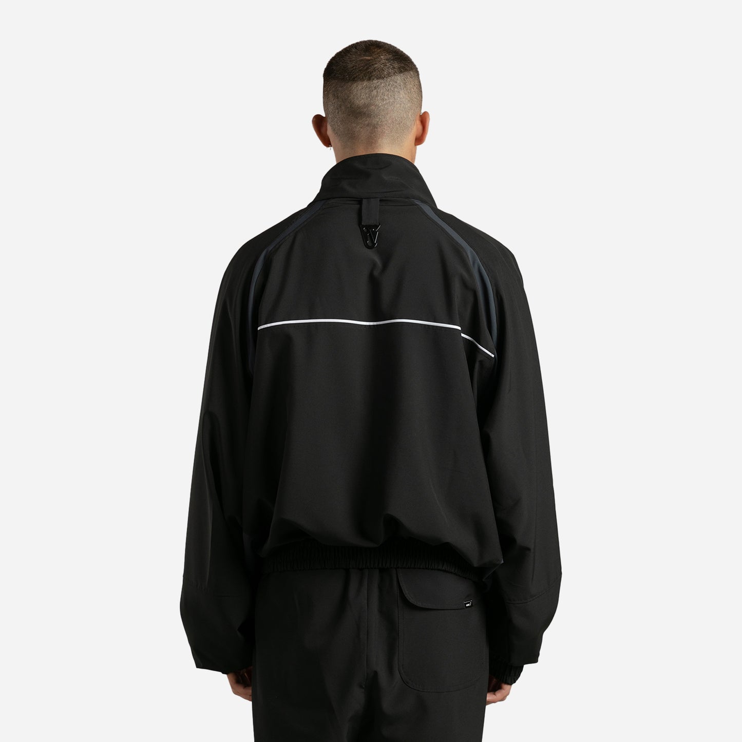R track jacket - black