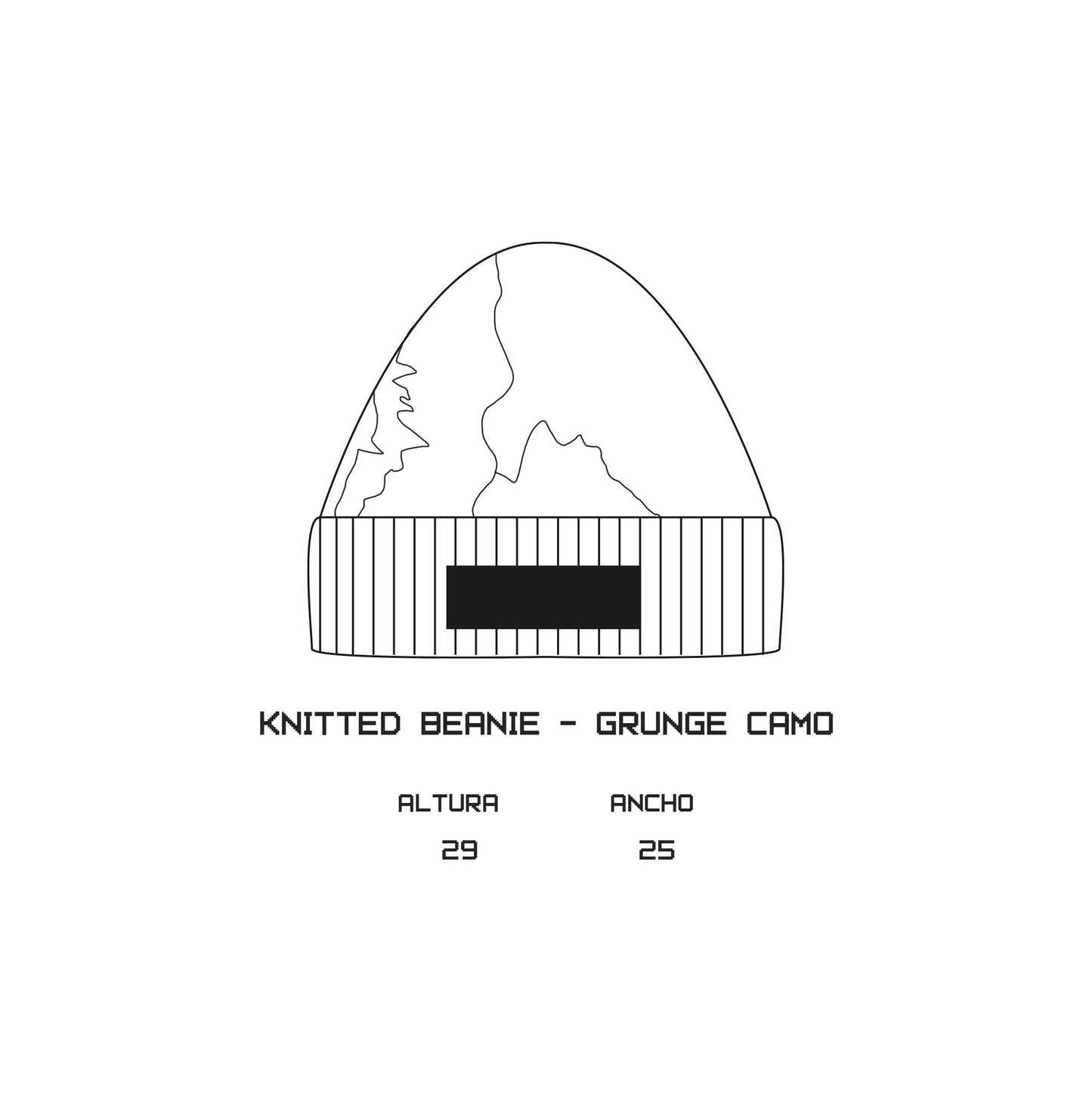 int. var. knitted sweater - black