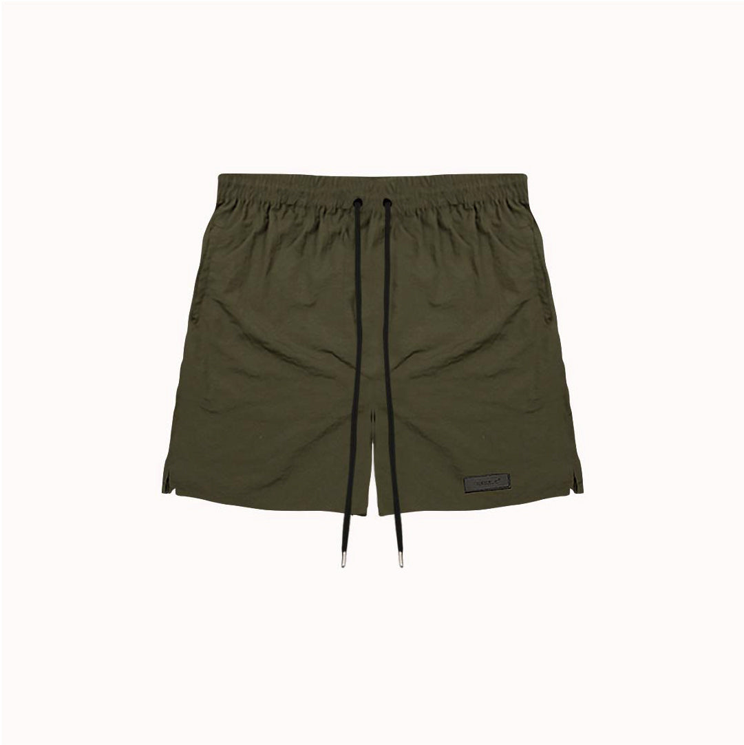reset shorts - olive green