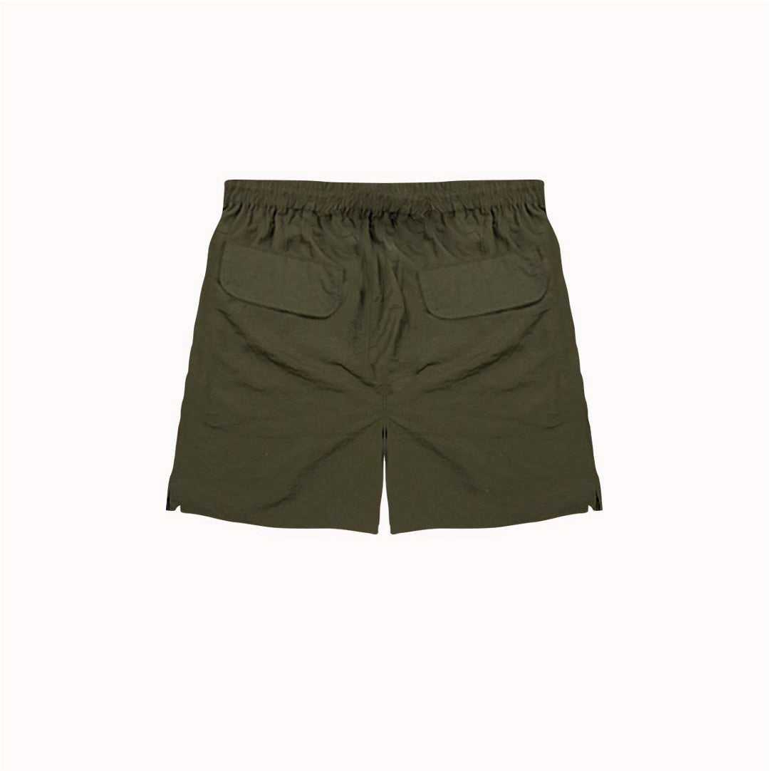 reset shorts - olive green