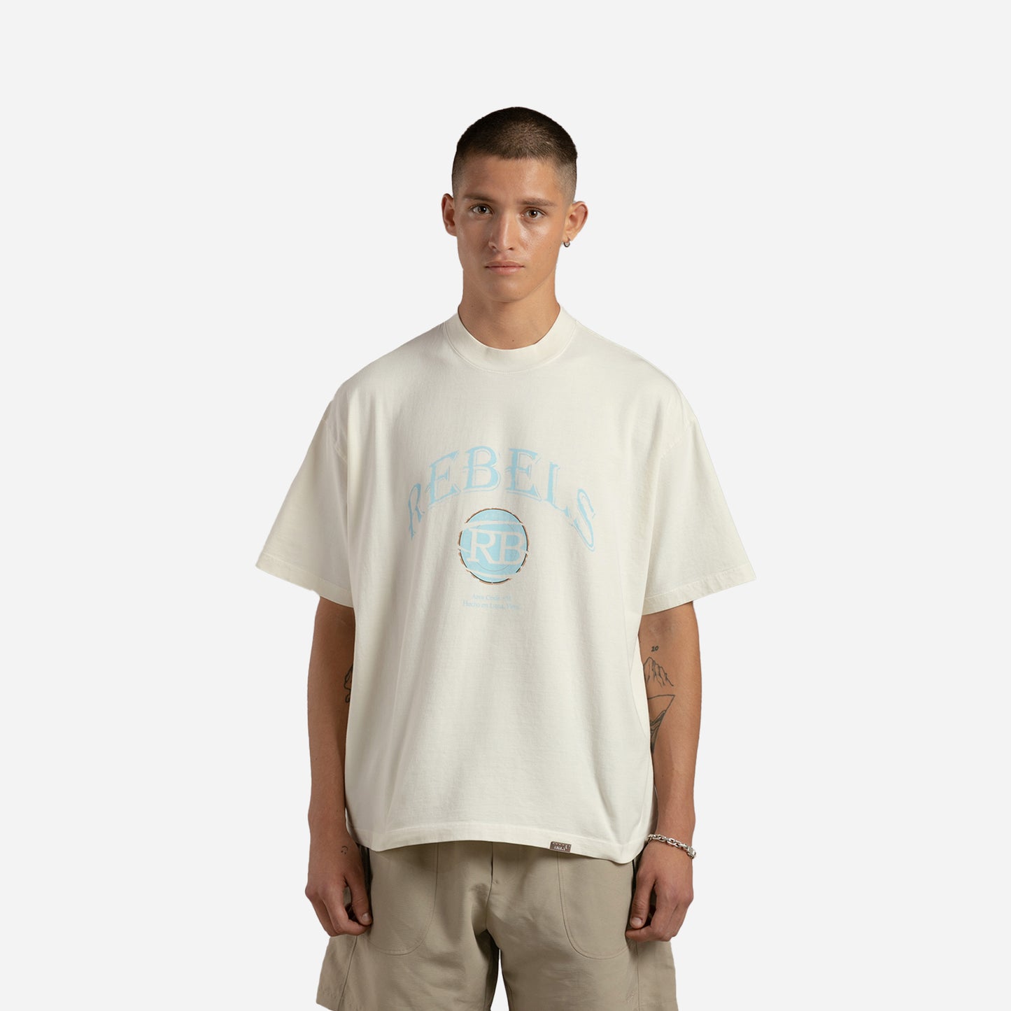 RB logo t-shirt - cream