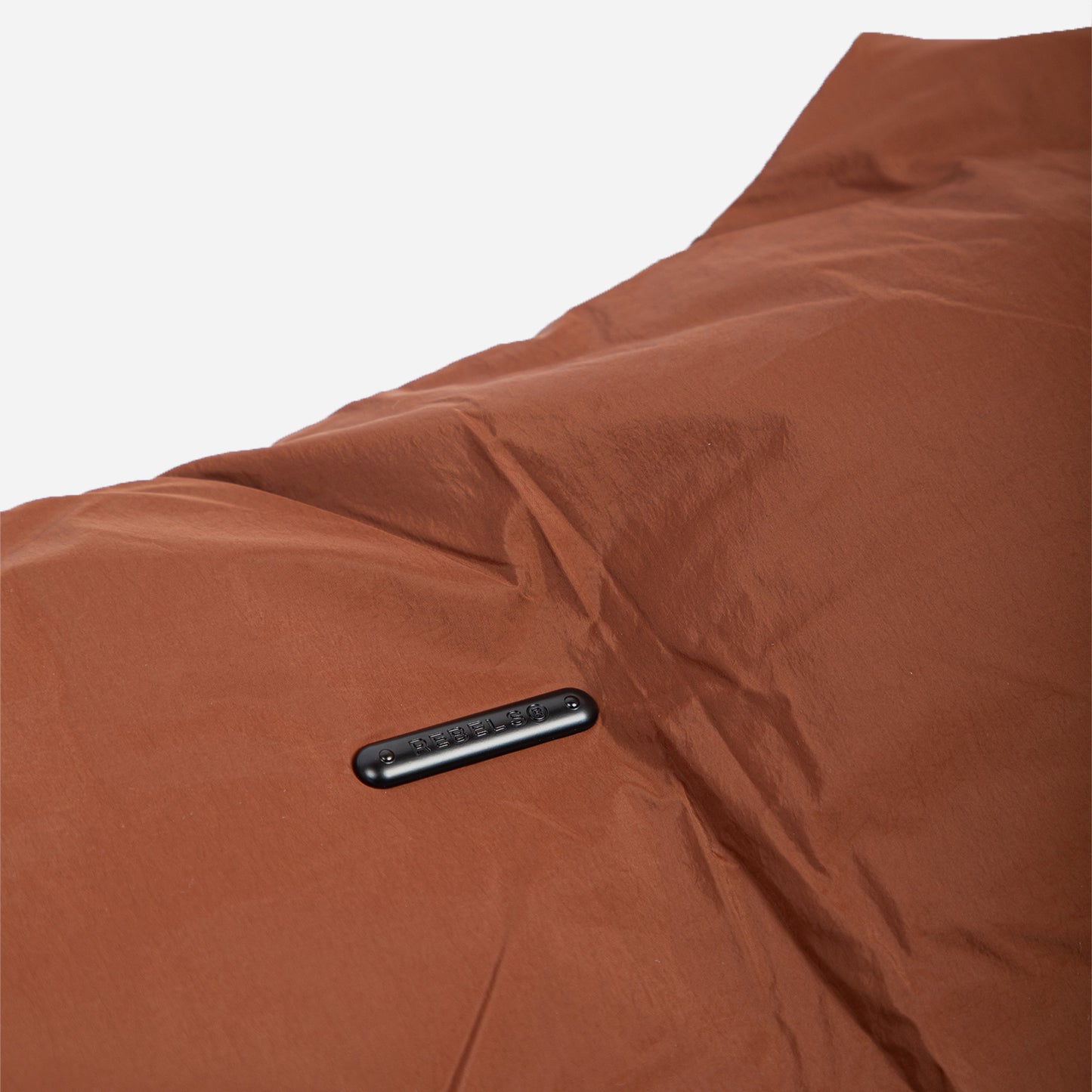 puffer vest- brown