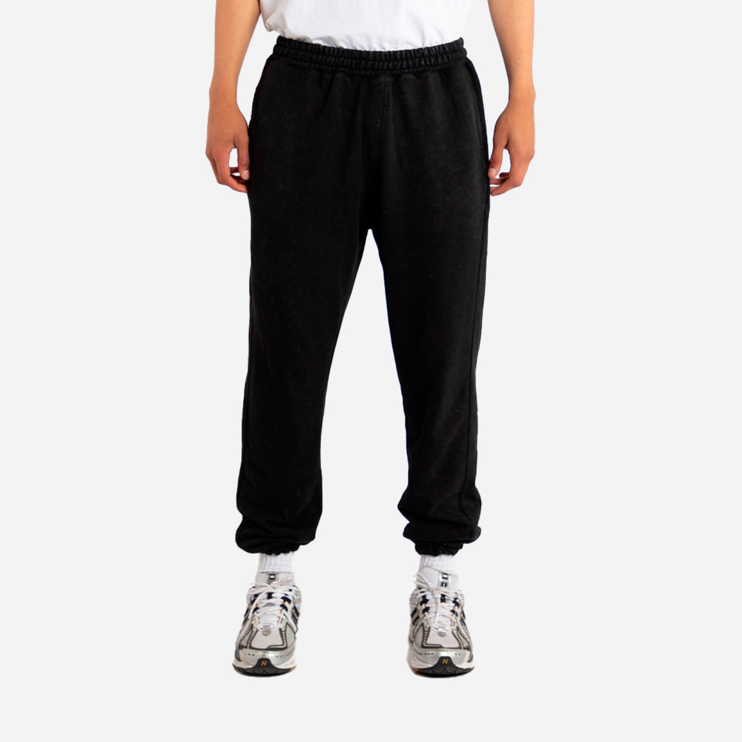 sweatpant- washed black