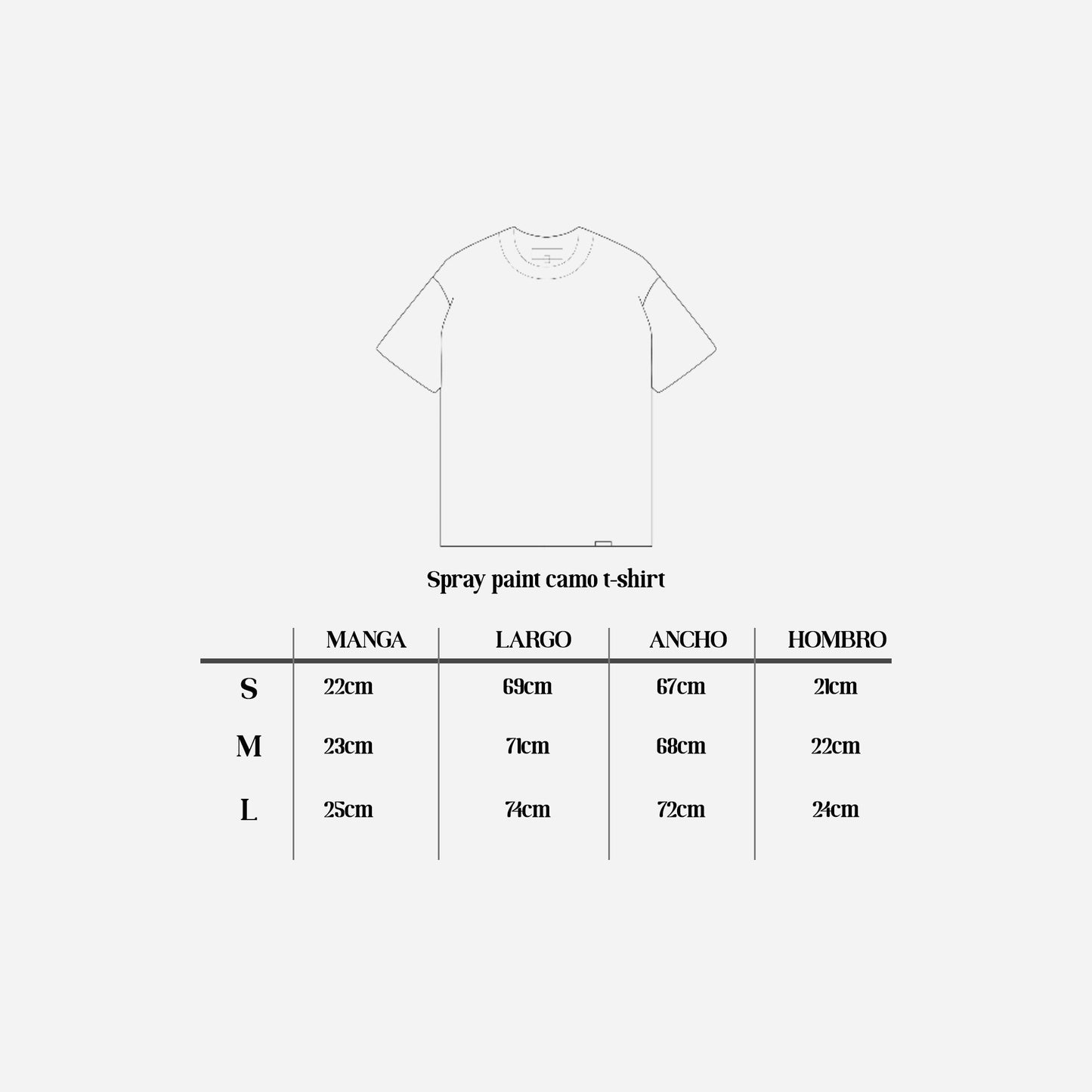spray paint camo t-shirt