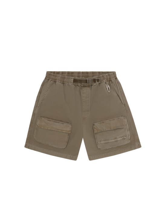 light cargo shorts - khaki