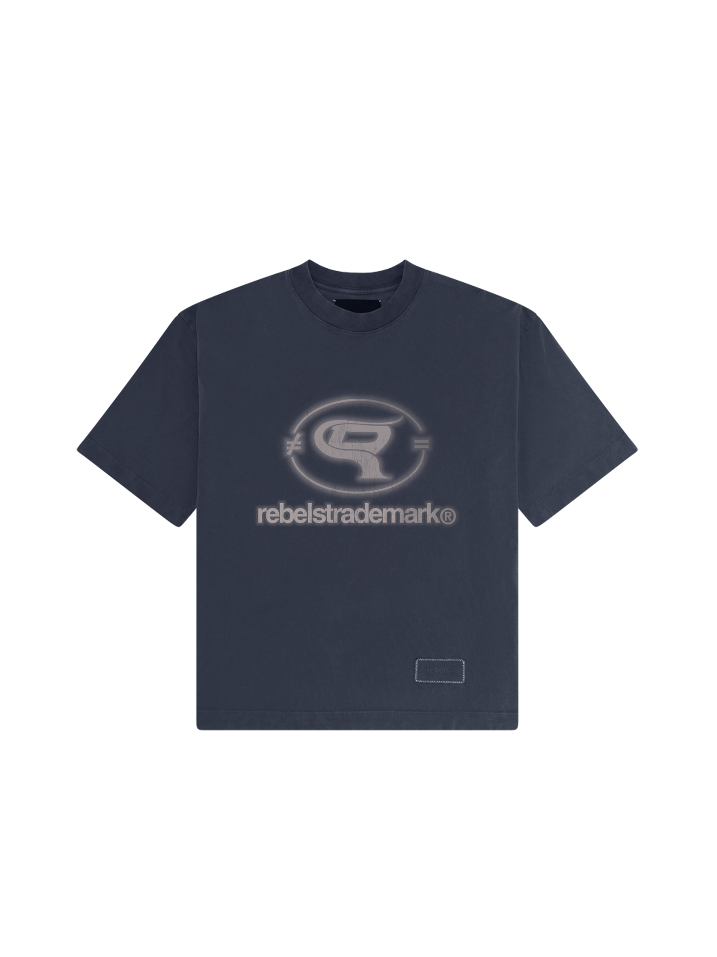 logo t-shirt - navy blue