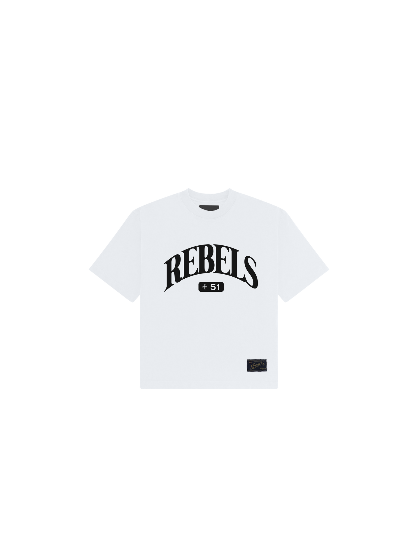 rebels kids t-shirt - white v2