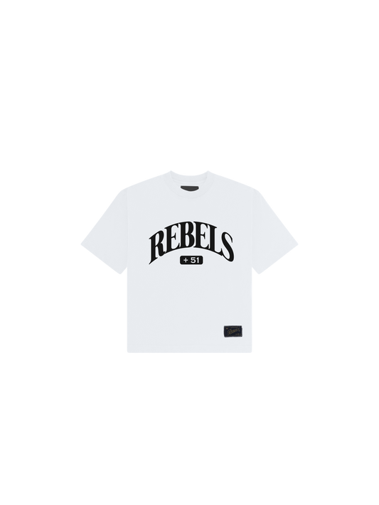 rebels kids t-shirt - white v2