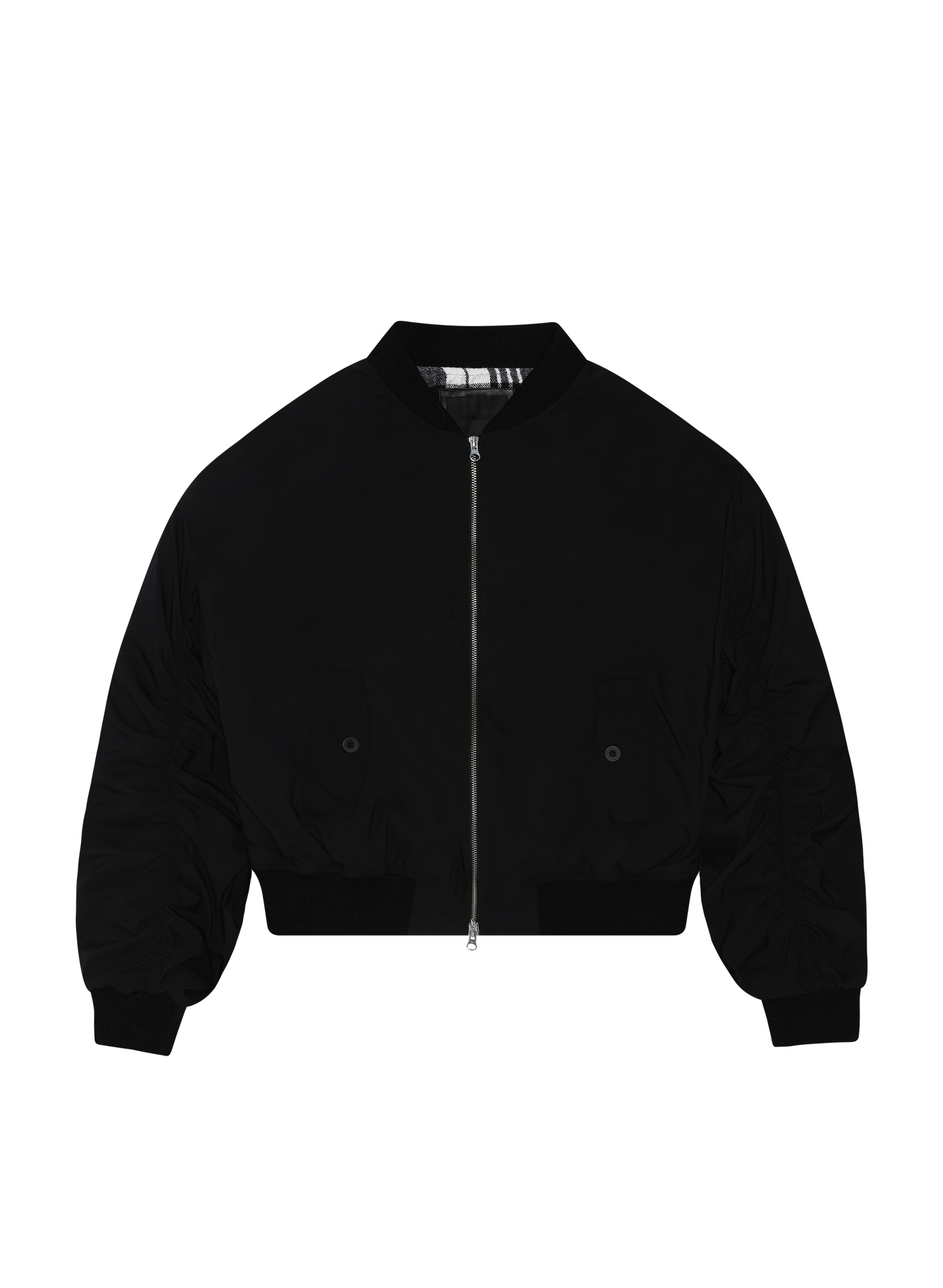 bomber jacket - black