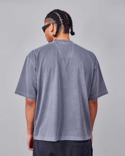 eagle heavy t-shirt - washed grey