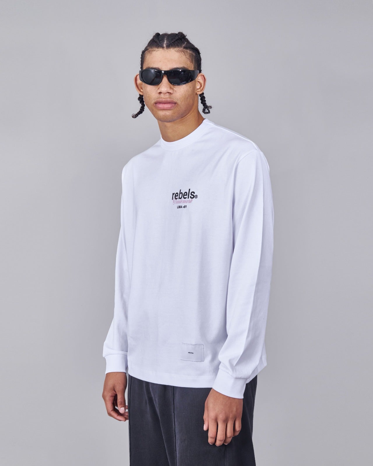 +51 longsleeve heavy t-shirt - white