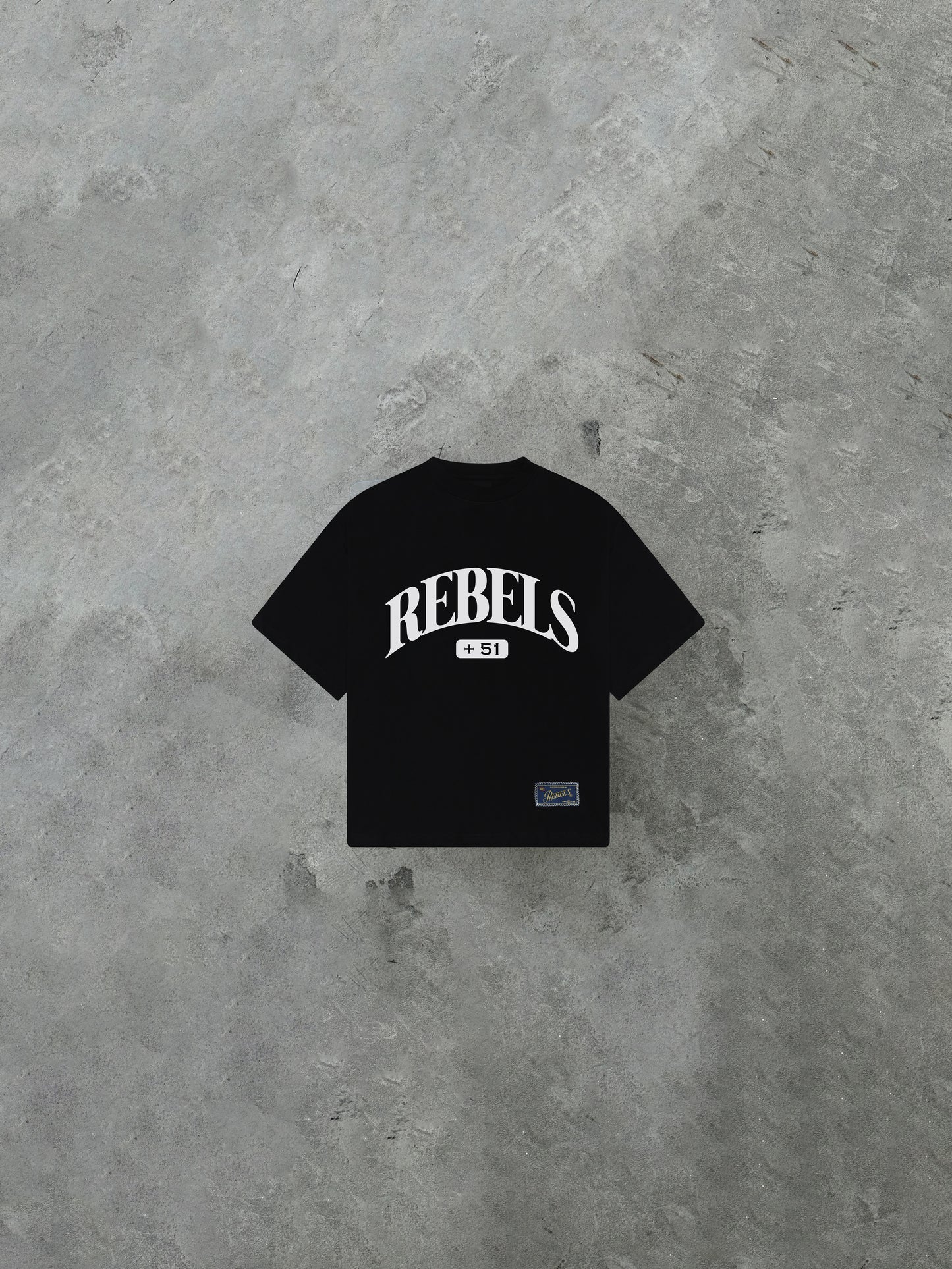 rebels kids t-shirt - black v2
