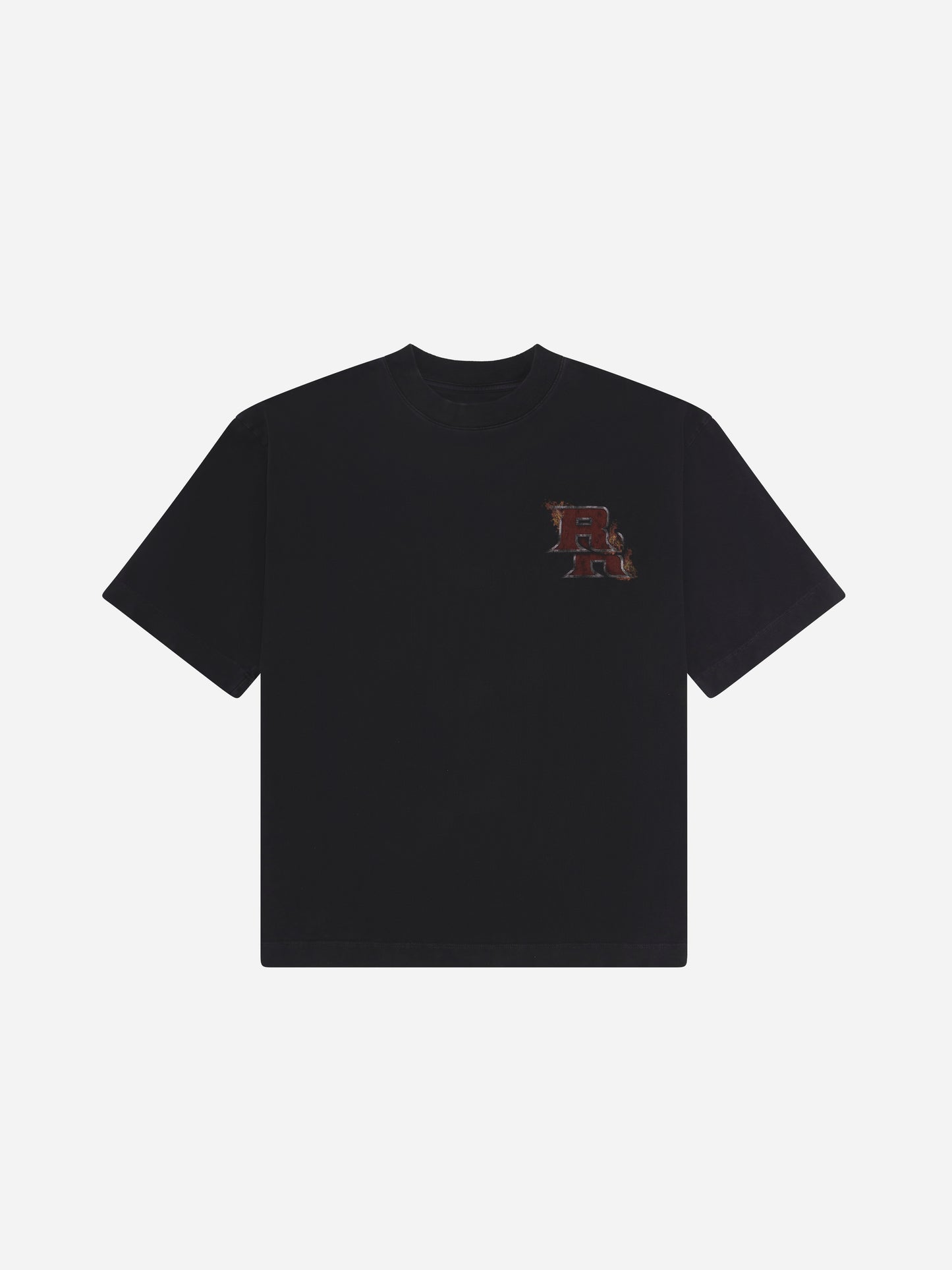 Heavy cotton series t-shirt - washed black