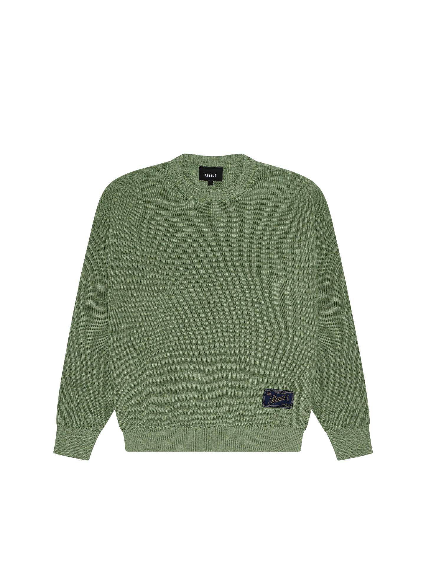knitted sweater - green