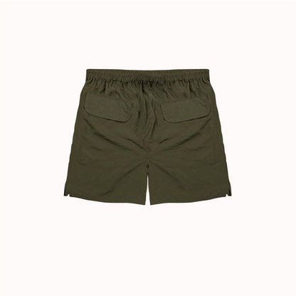 reset shorts - olive green