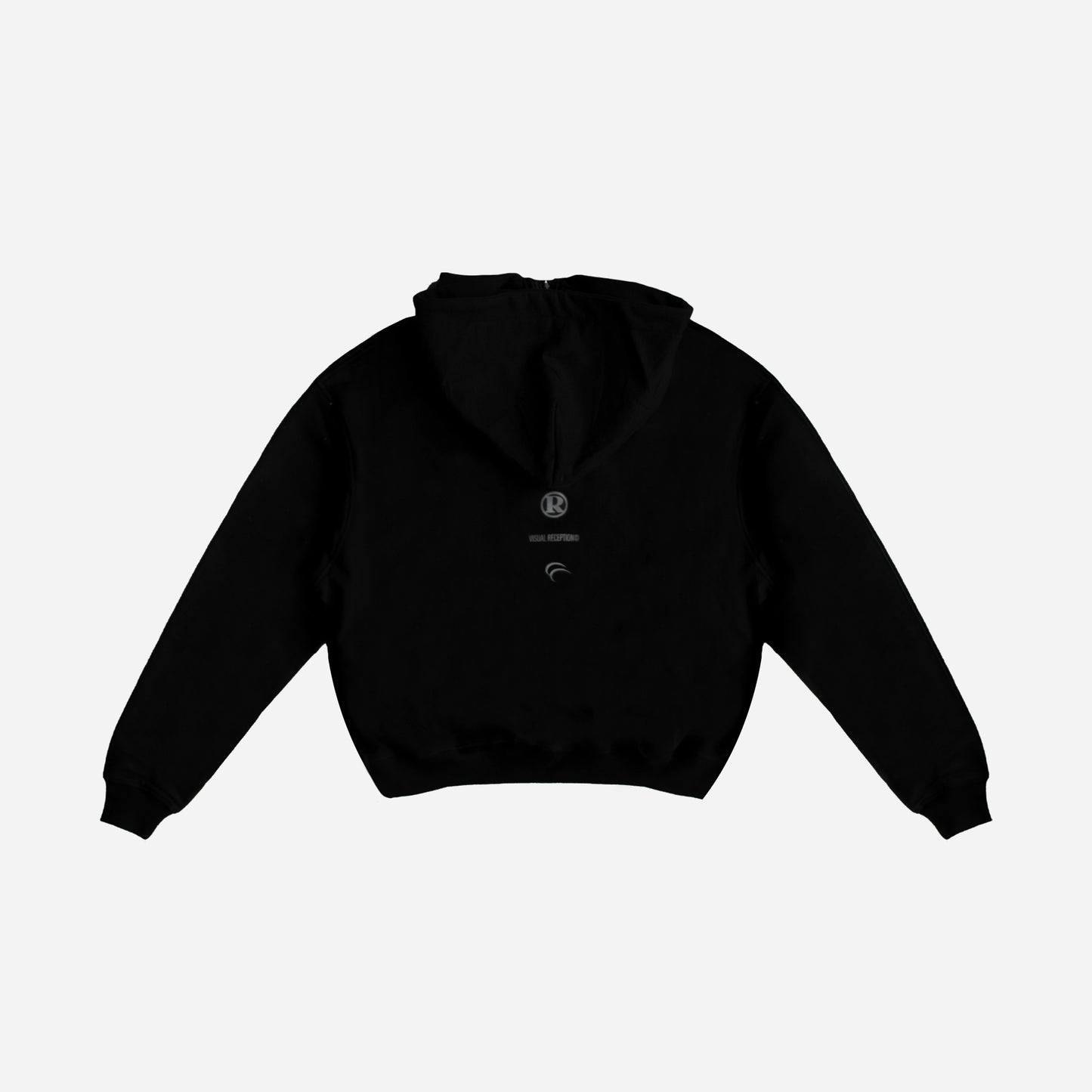 O.O.D half-zip hoodie - black