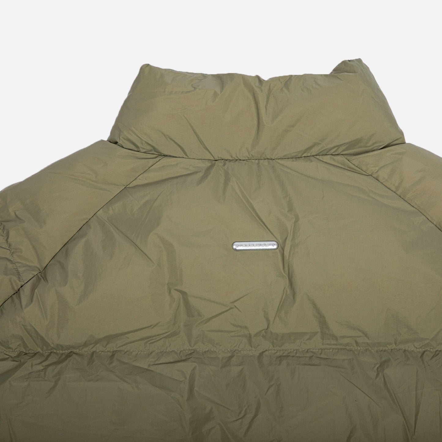 puffer jacket- olive