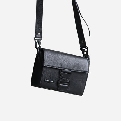 leather bag- black