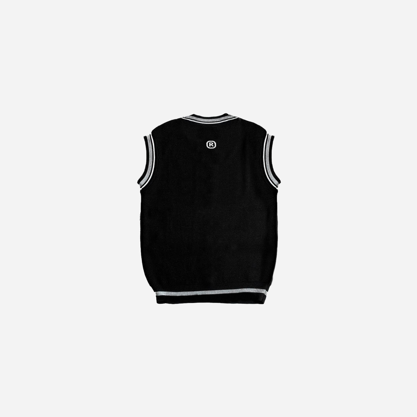 +51 Knitted vest - black